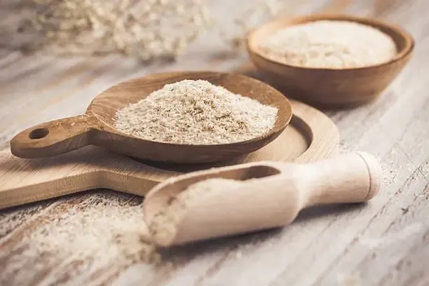 Psyllium husk (ispaghol), a soluble fibre used to relieve constipation